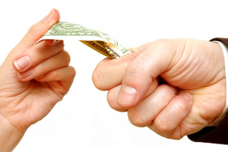 Fight for money